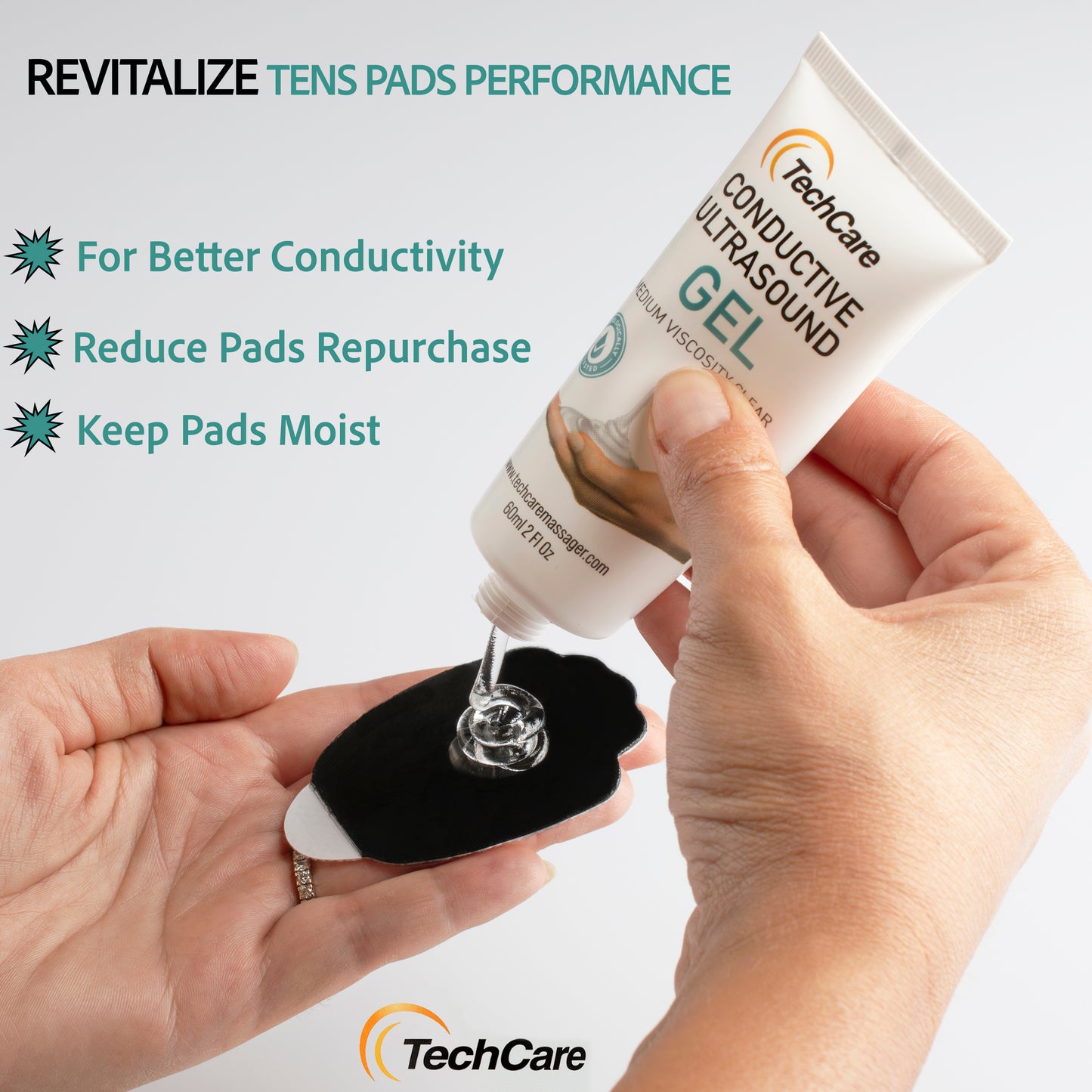Techcare Conductive Ultrasound Gel (60 ml )