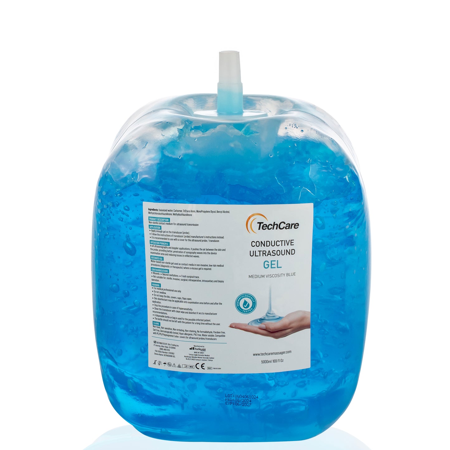 Techcare Conductive Ultrasound Gel ( 5000 ml )